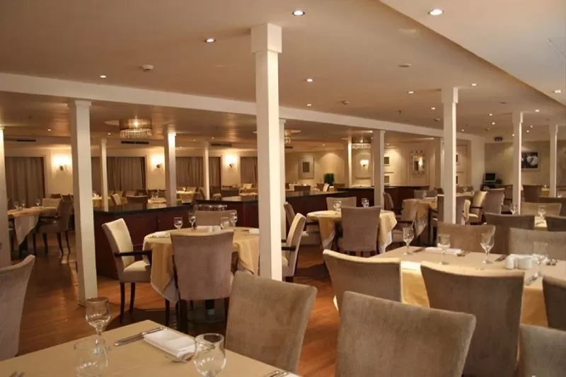 Savor delicious cuisine on the Kahila Nile Cruise Deluxe while cruising the Nile